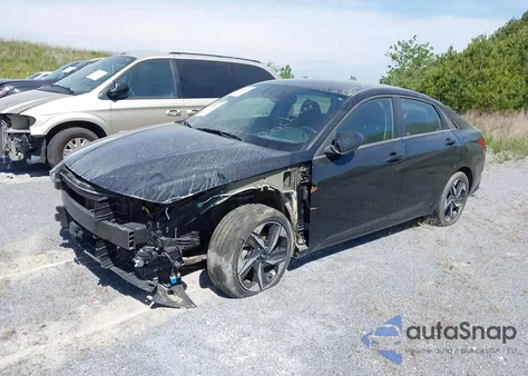 2023 Hyundai Elantra Sel из США, поврежденный, VIN 5NPLS4AG6PH114687